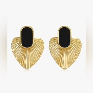 24K Gold Plated Vintage Gold Earrings